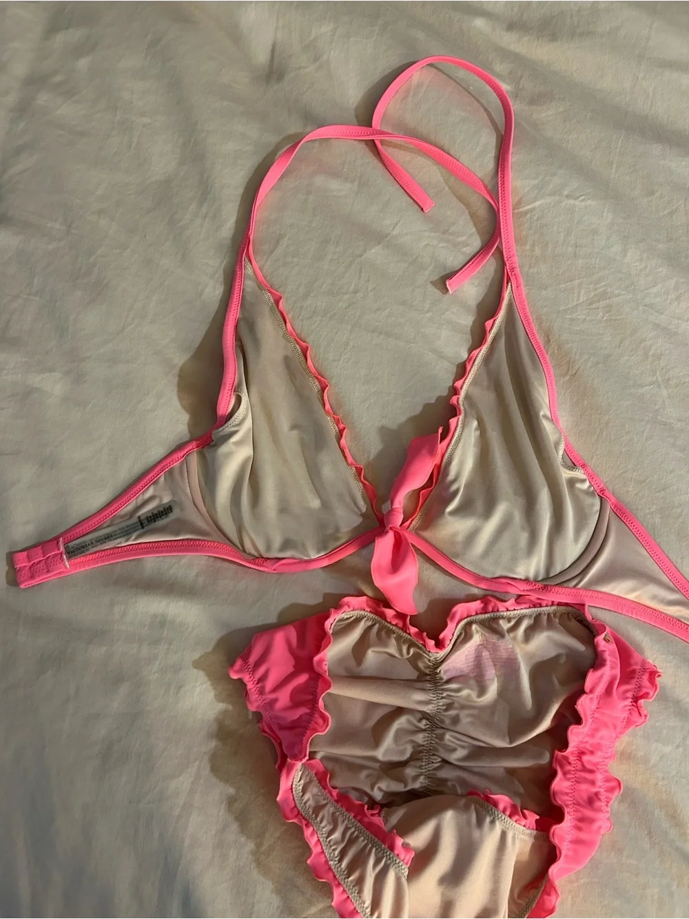 Victoria's Secret Neon Pink Bikini Bottom